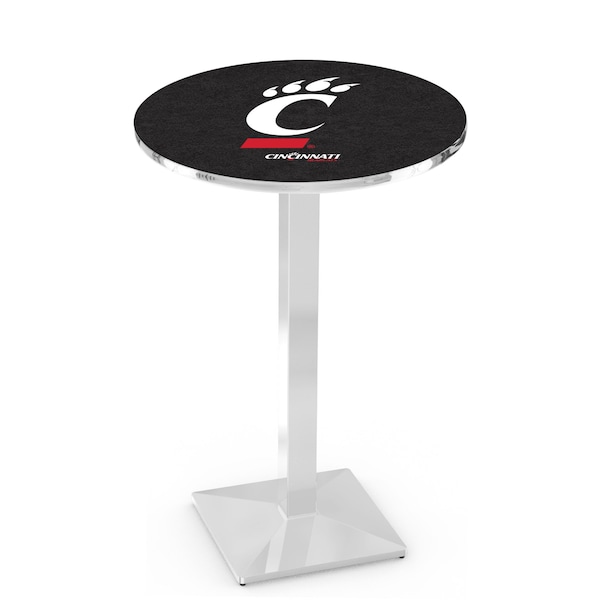 42" Chrome Cincinnati Pub Table